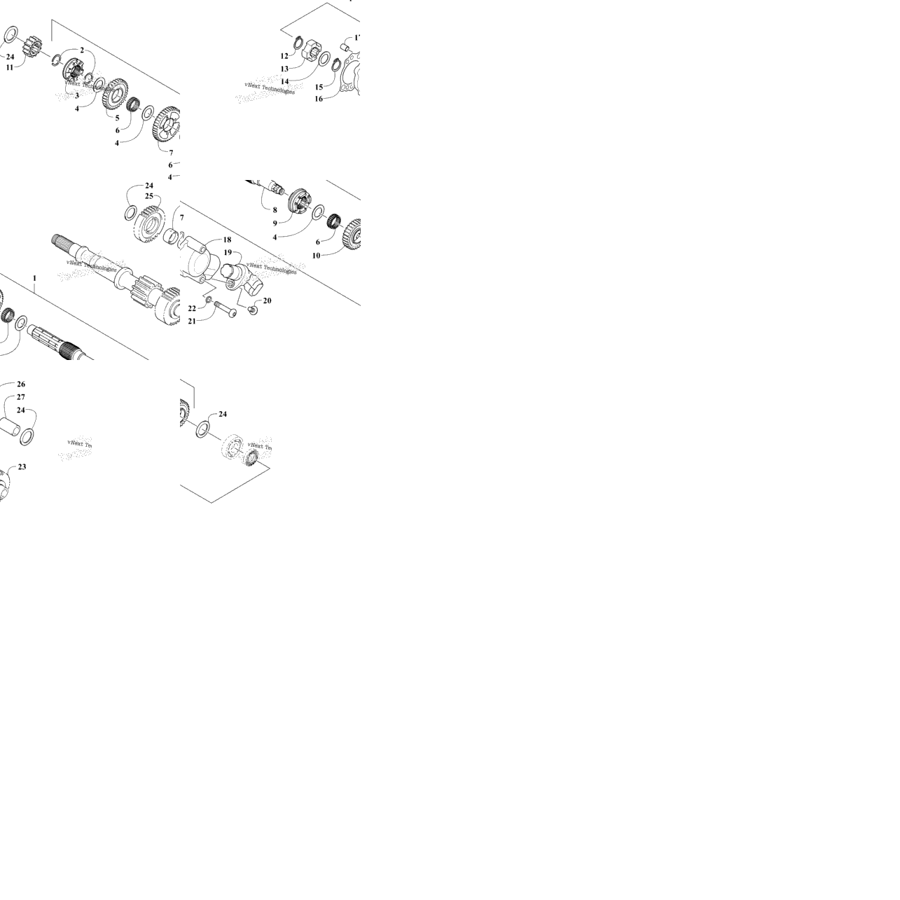 Secondary Transmission Assembly