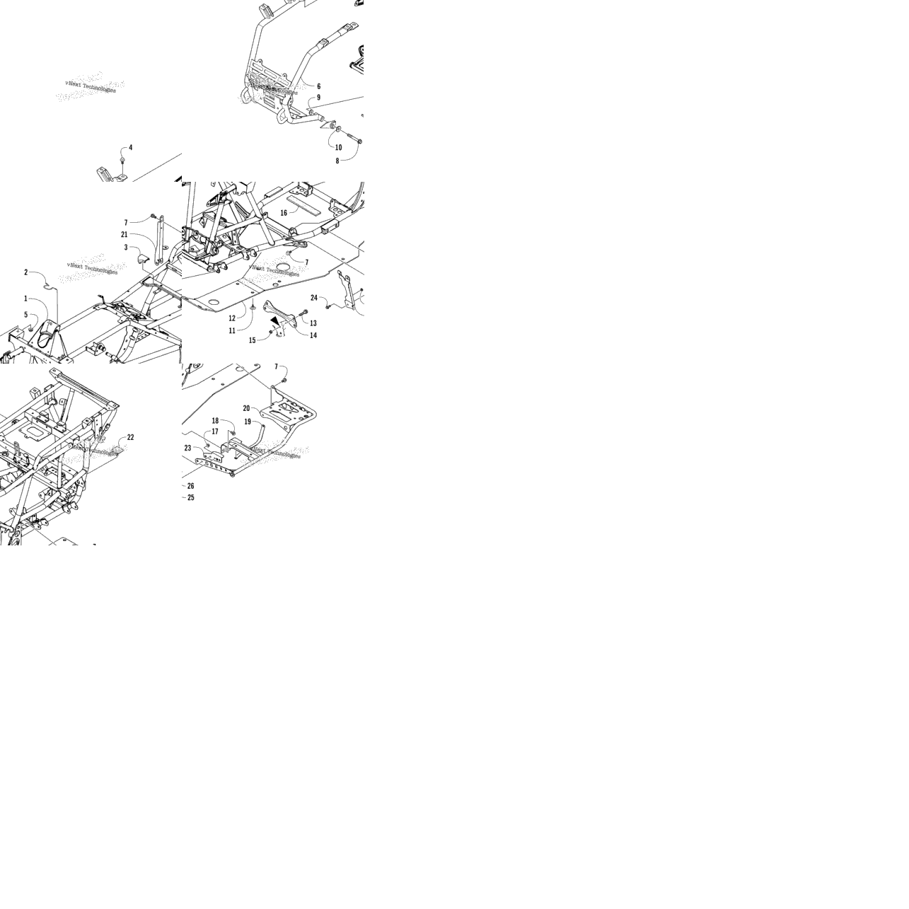 Frame And Related Parts