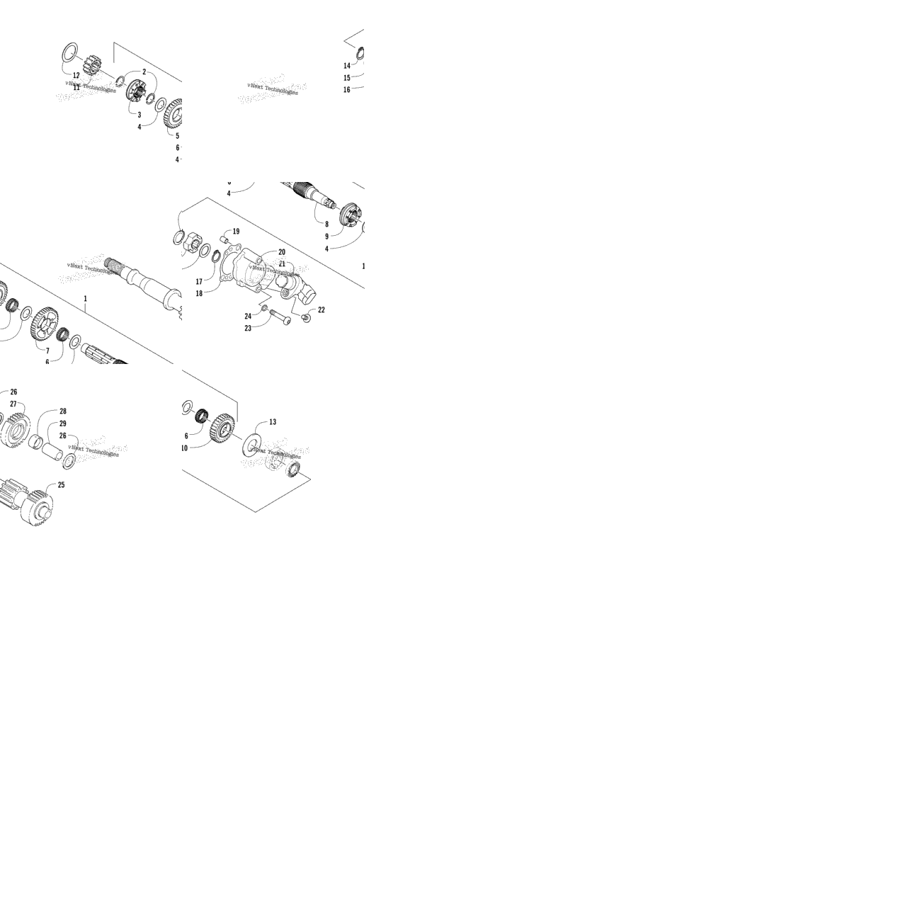 Secondary Transmission Assembly