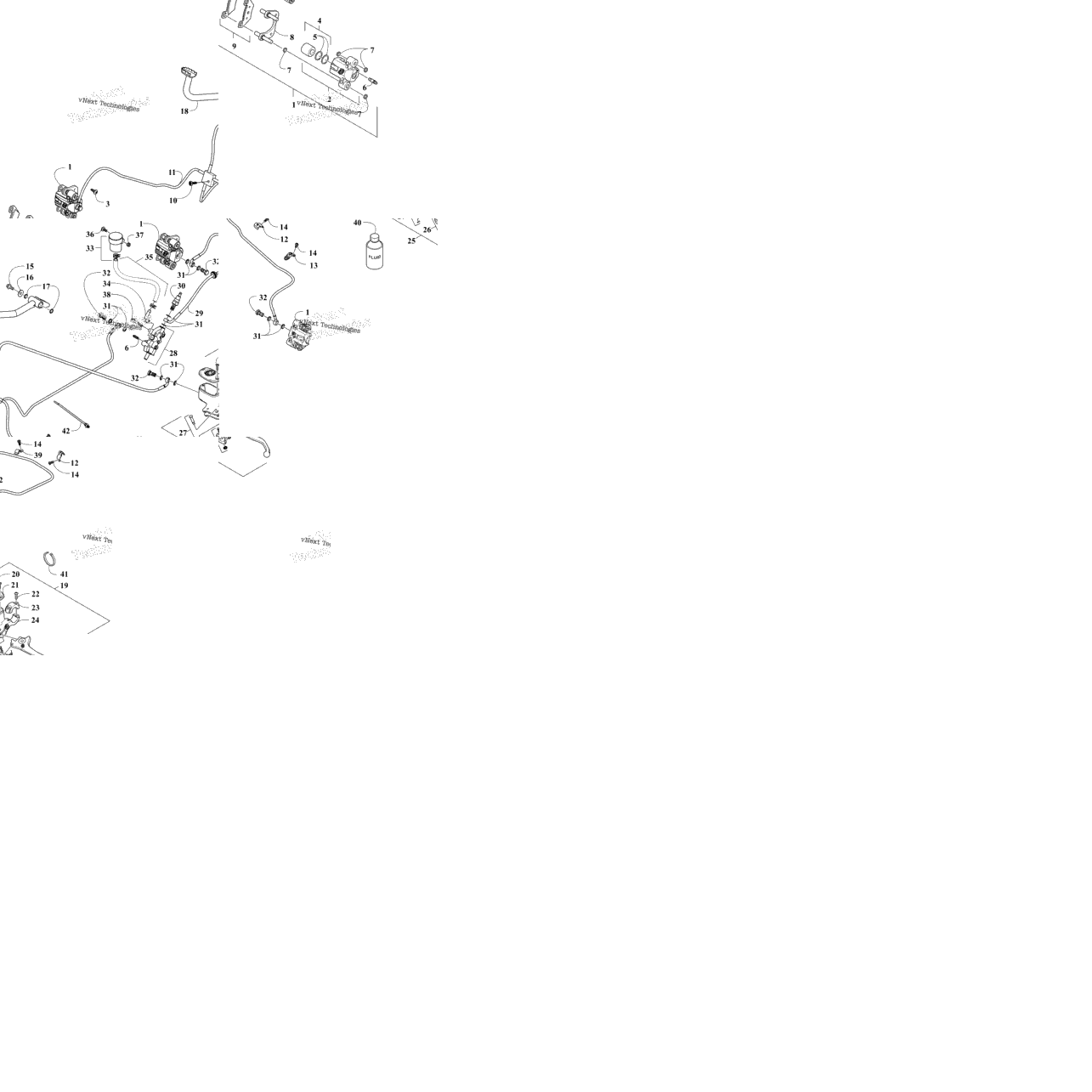 Hydraulic Brake Assembly