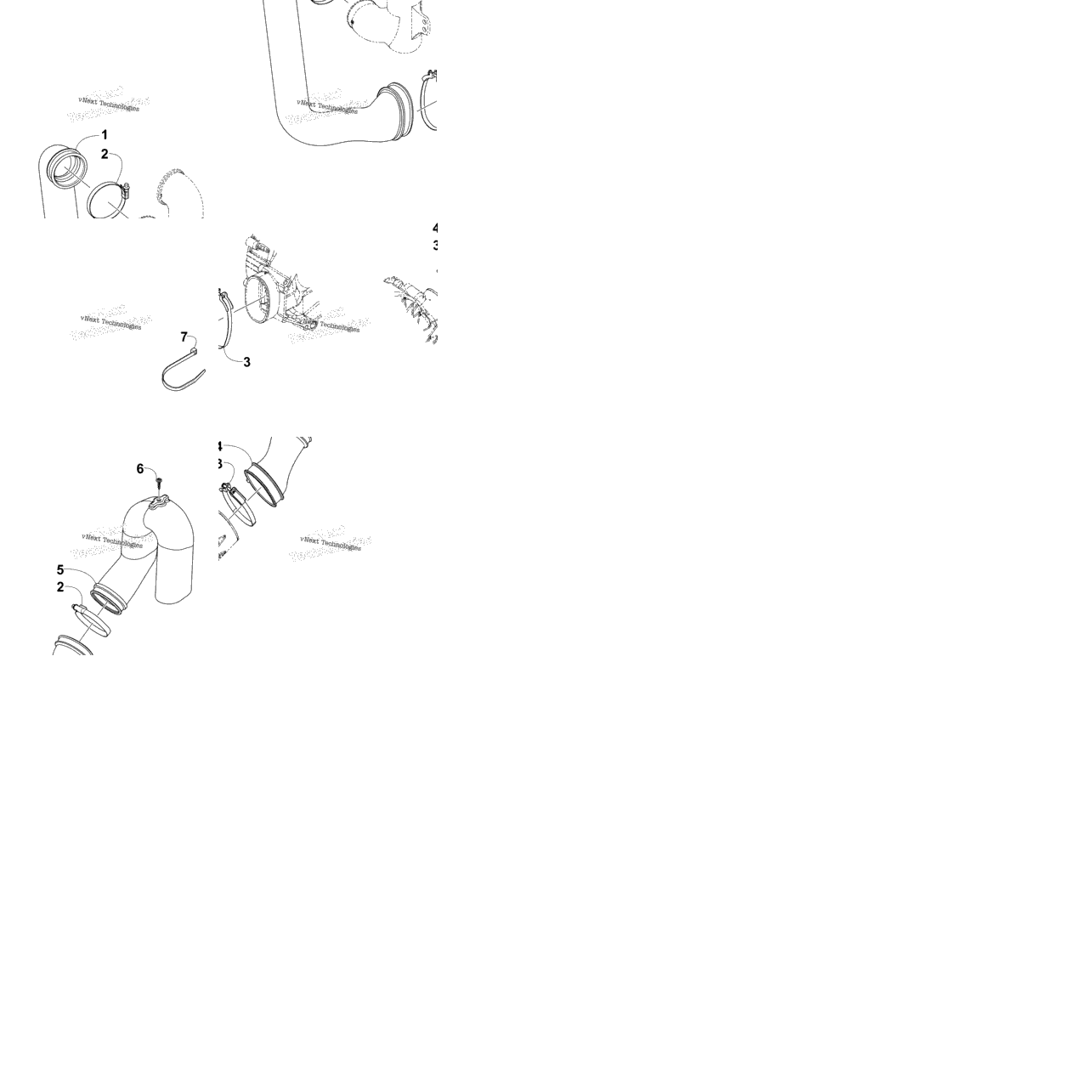 Case/Belt Cooling Assembly