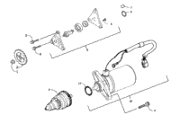 Starter Motor And Oil Pump Assemblies