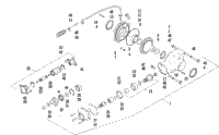 Rear Drive Gearcase Assembly