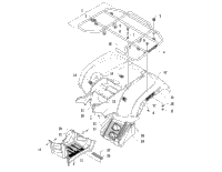 Rear Rack, Body Panel, And Footwell Assemblies