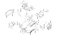 Front Rack, Body Panel, And Headlight Assemblies
