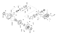 Front Drive Gearcase Assembly