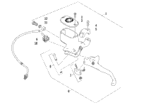Hydraulic Hand Brake Assembly