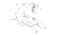 Gas Tank Assembly (Up To Vin: 4Uf10atv3at202941 And Vin: 4Uf10atv7at203026 To 4Uf10atv3at203037)