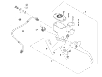 Hydraulic Hand Brake Assembly