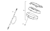 Speedometer And Cable Assembly