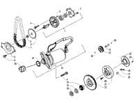 Starter Motor And Oil Pump Assemblies