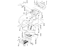 Rear Rack, Body Panel, And Footwell Assemblies