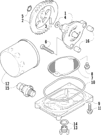 Oil Filter/Pump Assembly