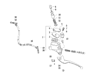 Hydraulic Hand Brake Assembly