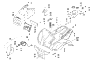 Front Body Panel And Headlight Assemblies