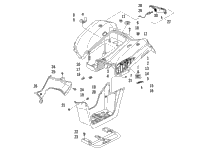 Rear Body Panel And Taillight Assemblies