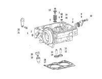 Cylinder Head And Precombustion Chamber Assembly