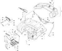 Rear Body, Rack, And Taillight Assembly