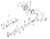 Rear Drive Gearcase Assembly
