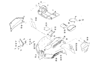Front Rack, Body Panel, And Headlight Assemblies