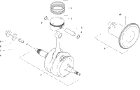 Piston And Crankshaft Assembly