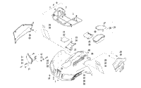 Front Rack, Body Panel, And Headlight Assemblies