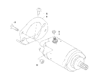 Starter Motor Assembly (Vin: 4Uf07atv97t270001 And Above)