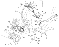 Hydraulic Foot Brake Assembly