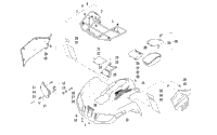 Front Rack, Body Panel, And Headlight Assemblies