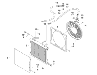 Oil Cooler Assembly (Vin: Up To V17t230317)