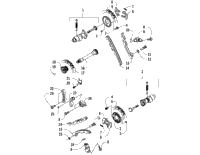 Camshafts/Tensioner Assembly