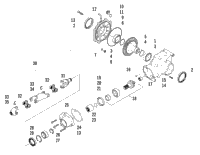 Rear Drive Gearcase Assembly