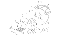 Rear Body, Rack, And Taillight Assembly