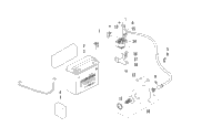 Battery And Starter Assembly