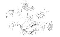 Front Rack, Body Panel, And Headlight Assemblies