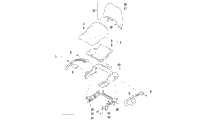 Passenger Seat And Backrest Assembly