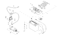 Battery And Starter Assembly