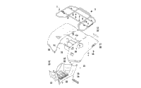 Rear Rack, Body Panel, And Footwell Assemblies