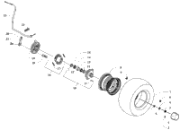 Front Wheel And Brake Assemblies
