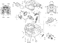 Cylinder Head And Camshaft/Valve Assembly