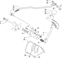 Reverse Shift Lever Assembly
