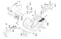 Front Body Panel And Headlight Assemblies