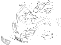Front Body Panel And Headlight Assemblies