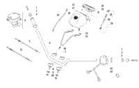 Handlebar, Instrument Pod, And Control Assemblies
