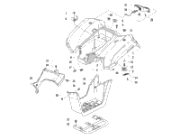 Rear Body Panel And Taillight Assemblies