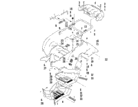 Rear Rack, Body Panel, And Footwell Assemblies