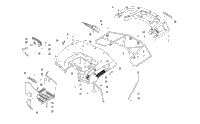 Rear Body, Rack, And Taillight Assembly