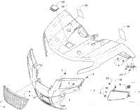 Front Body Panel And Headlight Assemblies