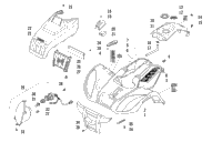 Front Body Panel And Headlight Assemblies