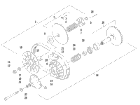 Clutch And Drive Belt Assemblies